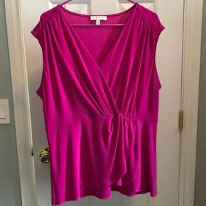 Chaus beautiful hot pink Blouse